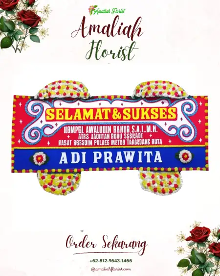 Papan Bunga Ucapan Selamat Bangkunat