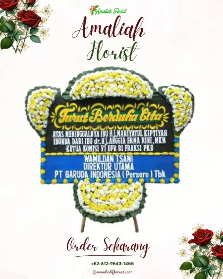 Papan Bunga Duka Bangkunat